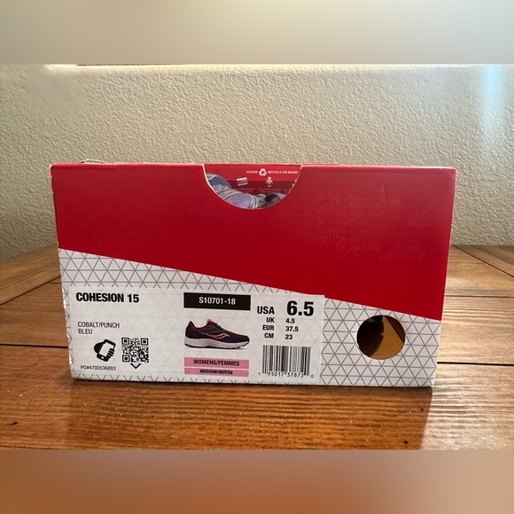 Saucony Cohesion 15 Running Shoe Size: 6 NIB - Picture 7 of 9